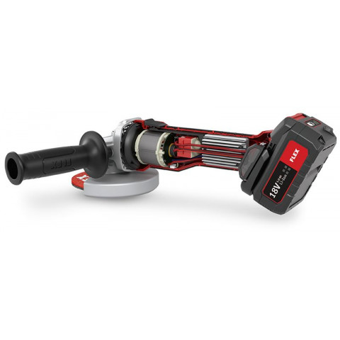 Meuleuse d'angle 18v ø125mm l 125 18.0-ec flex - coffret + accessoires - sans batterie ni chargeur - 461725