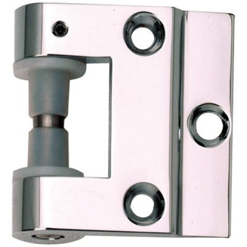 Fiche applique universelle STREMLER Chromé brillant - Blister de 2 - 3206.30.0