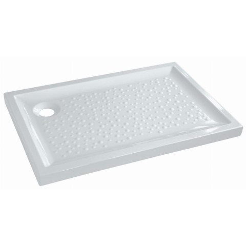 Receveur céramique GEBERIT Bastia - 120 x 80 - extra-plat à poser/encastrer - 00729200000001