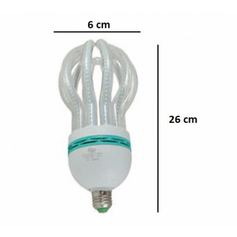 Ampoule led e27 smd2835 cfl 50w 220v lynx 360 - couleur eclairage au choix