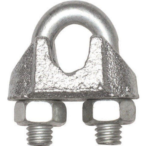 Serre-câble à étrier LEVAC - DIN 741 - Ø 4/5 mm - 5270AG