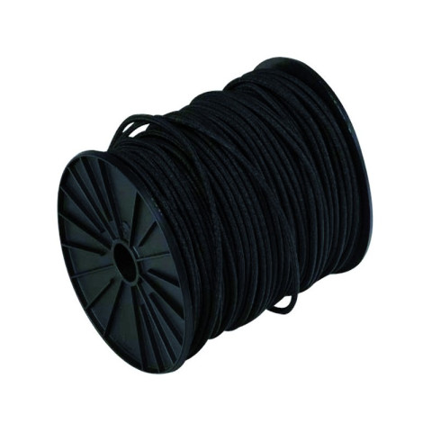 Sandow gaine en polyéthylène VISO - noir - Ø 8 mm - Le mètre linéaire - SL807NB