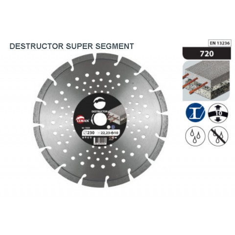 Disque diamant constructor ø230 mm - 720230