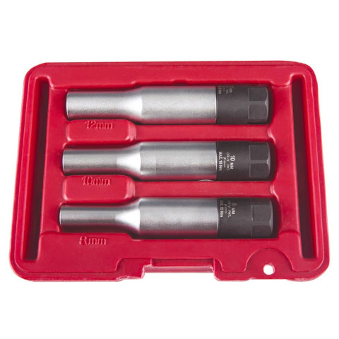 Coffret douilles bougies diesel ø8-10-12mm 3/8" avec limiteur couple - om 9103 - clas equipements