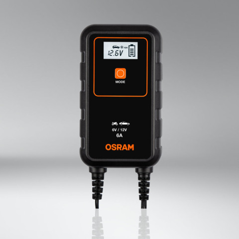 Le batterycharger 906 - chargeur et mainteneur de charge intelligent pour batteries - osram - oebcs906