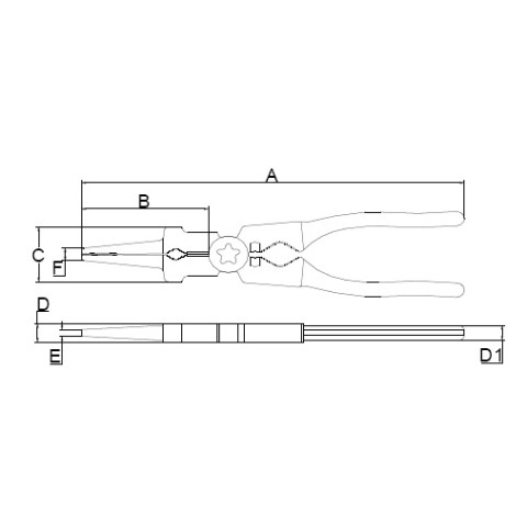 Pince de soudeur universelle multi-fonctions SAM - 252R22G