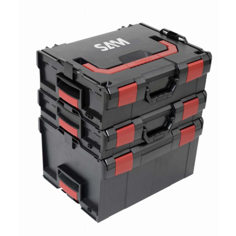 Caisse de rangement plastique transportable 151mm SAM - BOX4X