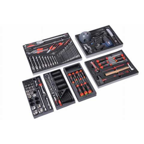 Composition d'outils pour servante rapide en module mousse et abs SAM - CPRACING