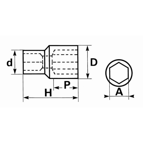 Douille 1' 80 mm SAM - M80