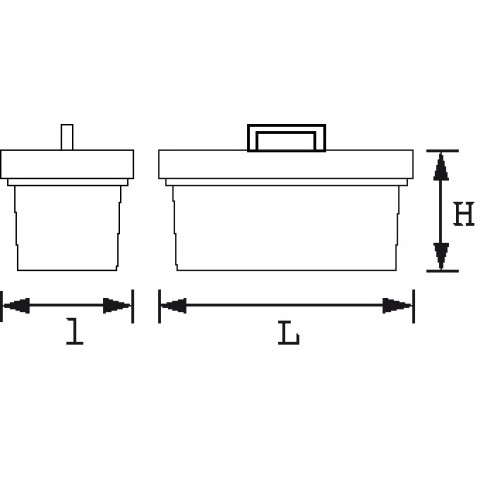 Boite a outils vide 5 cases SAM - SAM593SBV