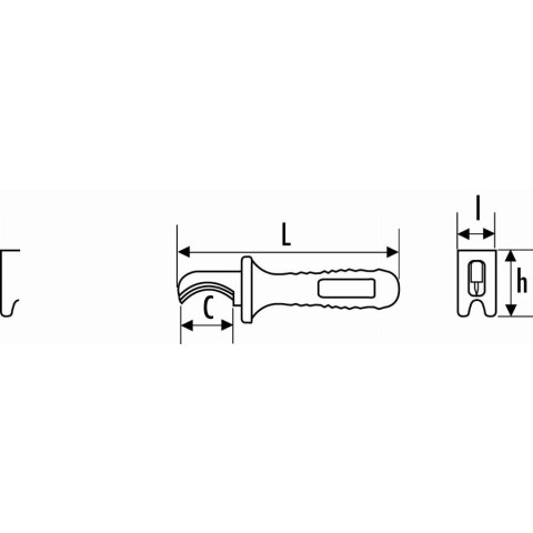 Couteau d'electricien isole SAM - Z373