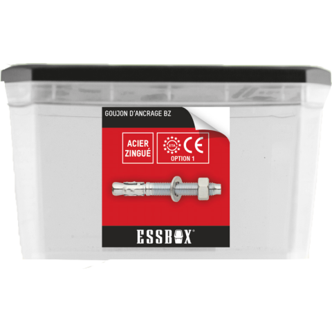 Goujon ESSBOX SCELL-IT ancrage - ØM12 mm x 100 mm - Boite de 25 - EX-92051112100