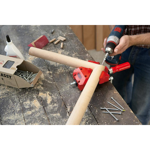 Presse-équerre WS - BESSEY - serrage 60 à l'équerre 2x100 mm - Poids 2 Kg - WS6