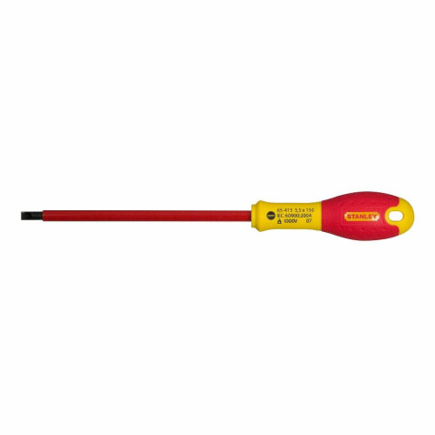 Tournevis électricien isole 1000 v 5,5x150 mm FATMAX - 1-65-413