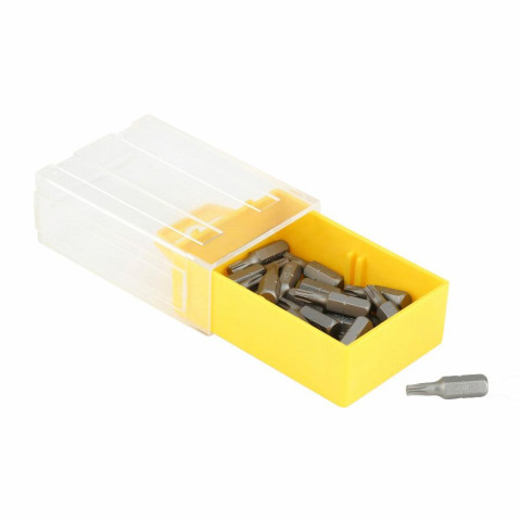 Embout de vissage torx t20 25mm - 25pieces - 1-68-842