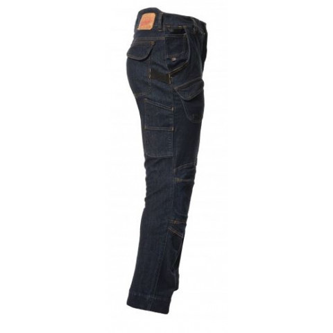 Pantalon harpoon multi indigo confort bosseur - 11657-001 - Taille au choix