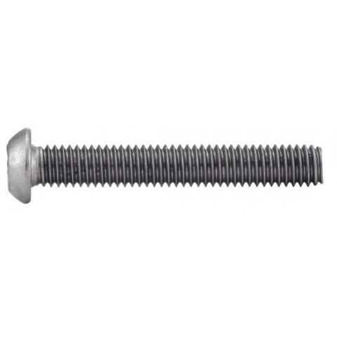 Vis à métaux tête bombée 6 lobes inviolable acton inox a2 7380 - 6x25mm - boite de 100 - 628056x25