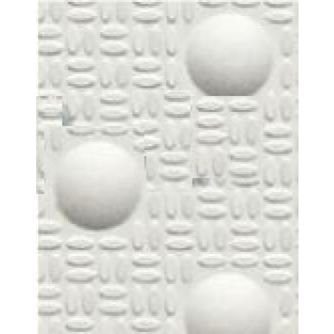 Dalles podotactiles à coller Dinalert DINAC Blanc DV15 MTA - 825 x 412 mm - 102004D