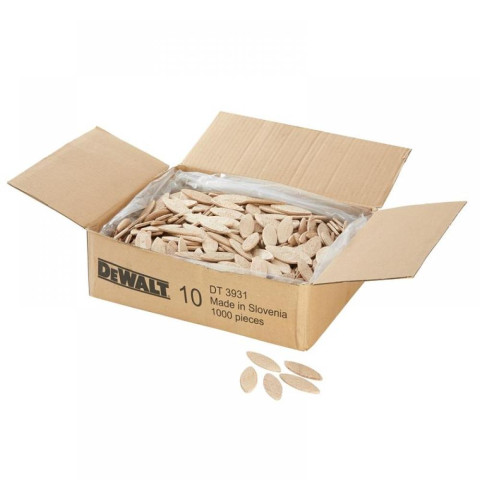 Lamelles sachet de 1000 lamelles (taille N°10) - DEWALT - DT3931