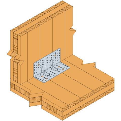 Equerre renforcée ABR255 pour CLT - Carton de 10 - Dimensions au choix