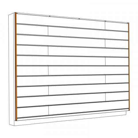 Accessoire universel gris 7016 mat texturé 1790mm pour clin bayha®