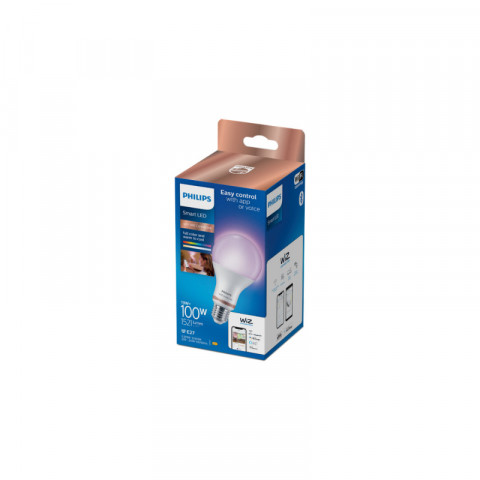 Ampoule led standard connectée philips - wiz - eyecomfort - multicolore - 13w - 1520 lumens - e27 - 93206