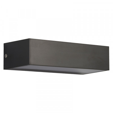 Applique 12w led outdoor, polycarbonate, anthracite