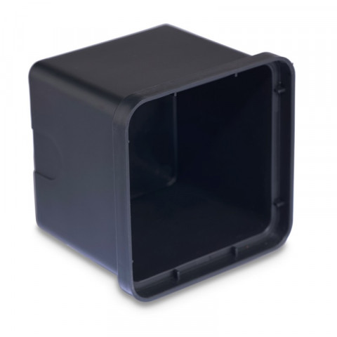 Applique 4000k basic, polycarbonate, noir