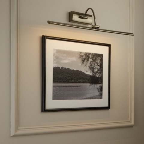 Applique à tableau led, laiton antique