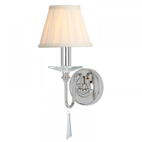 Applique finsbury park, nickel poli, 1 ampoule, sans abat-jour