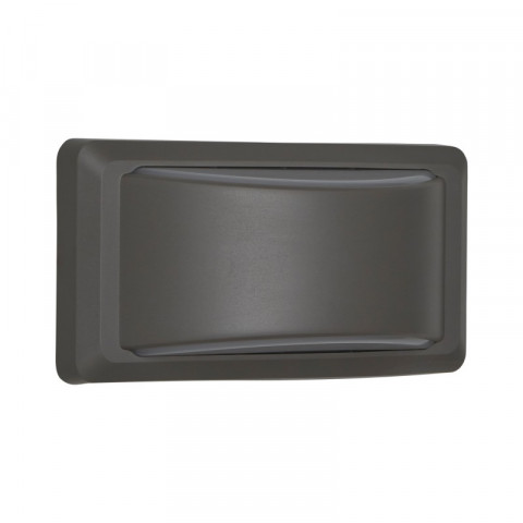 Applique led outdoor, polycarbonate, anthracite