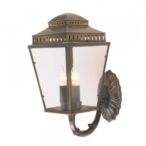 Applique mansion house, bronze antique