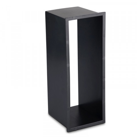 Applique micenas effect, aluminium et verre, gris