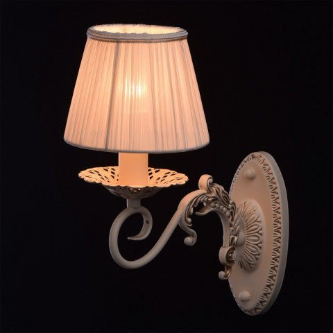 Applique murale beige classic 1 ampoule 27 cm