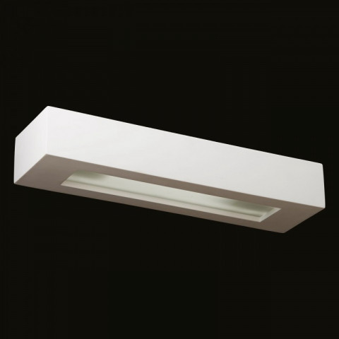 Applique murale blanche megapolis 2 ampoules 6 cm