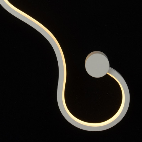 Applique murale blanche techno   3.5 cm