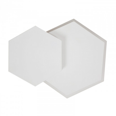 Applique murale blanche techno   4.3 cm
