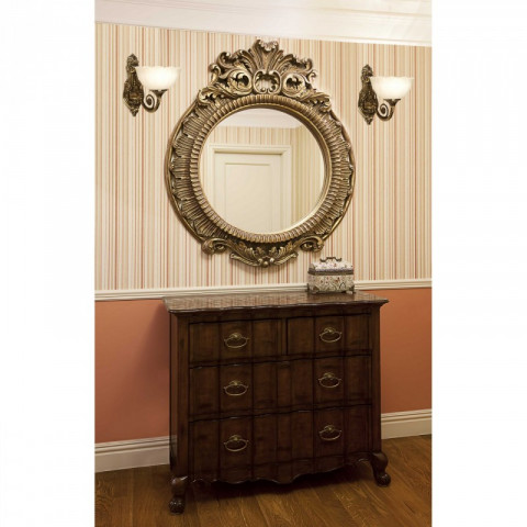 Applique murale laiton classic 1 ampoule 27 cm