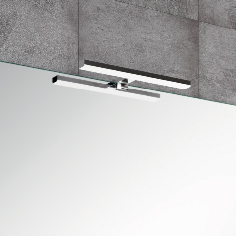Meuble de salle de bain 140cm double vasque - 6 tiroirs - palma - ciment (gris)