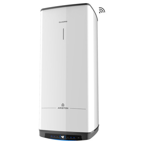 Chauffe-eau électrique ARISTON Carré vertical mural QUADRIS - 100 litres - 3060882