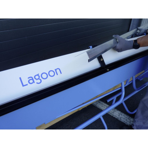 Plieuse Lagoon 3 m avec coupe manuelle Rotalame - DIMOS - 981500