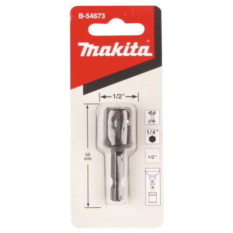 Adaptateurs 1/4'' pour douilles - MAKITA - B-54673