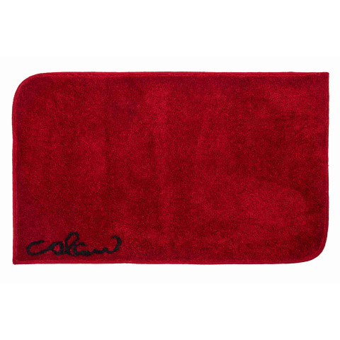 Tapis de salle de bain colani 40 rouge 60 x 100 cm
