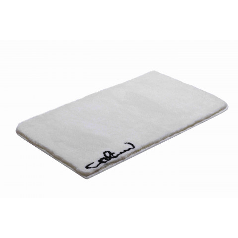 Tapis de salle de bain colani 40 blanc 60 x 100 cm