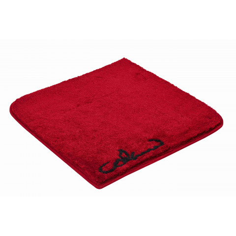 Tapis de salle de bain colani 40 rouge 60 x 60 cm