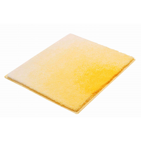 Tapis de salle de bain sunshine jaune 50 x 60 cm