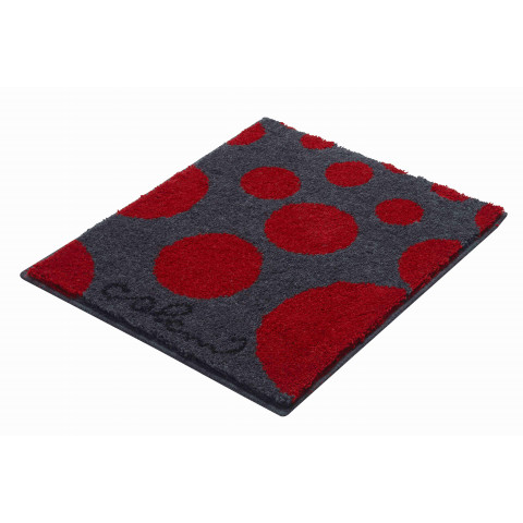 Tapis de salle de bain colani 16 rouge 50 x 60 cm