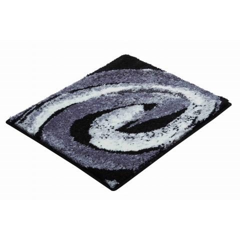 Tapis de salle de bain colani 42 gris 50 x 60 cm