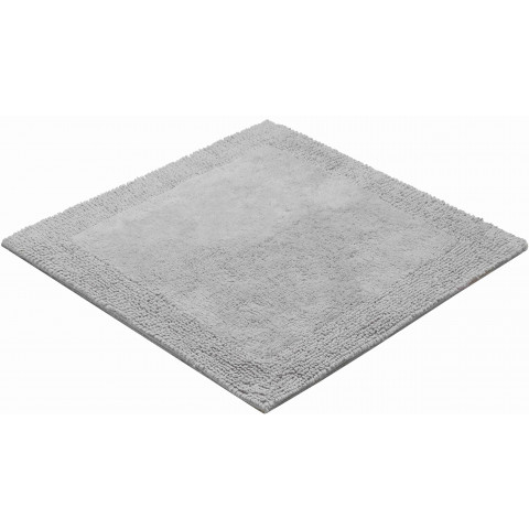 Tapis de salle de bain luxor gris 60 x 60 cm