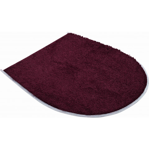 Tapis de salle de bain barcelona berry housse pour abattant wc 47 x 50 cm